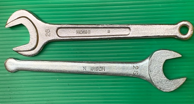 HOSHI 片口スパナ　新古品 26mm