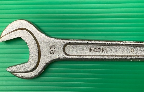 HOSHI 片口スパナ　新古品 26mm