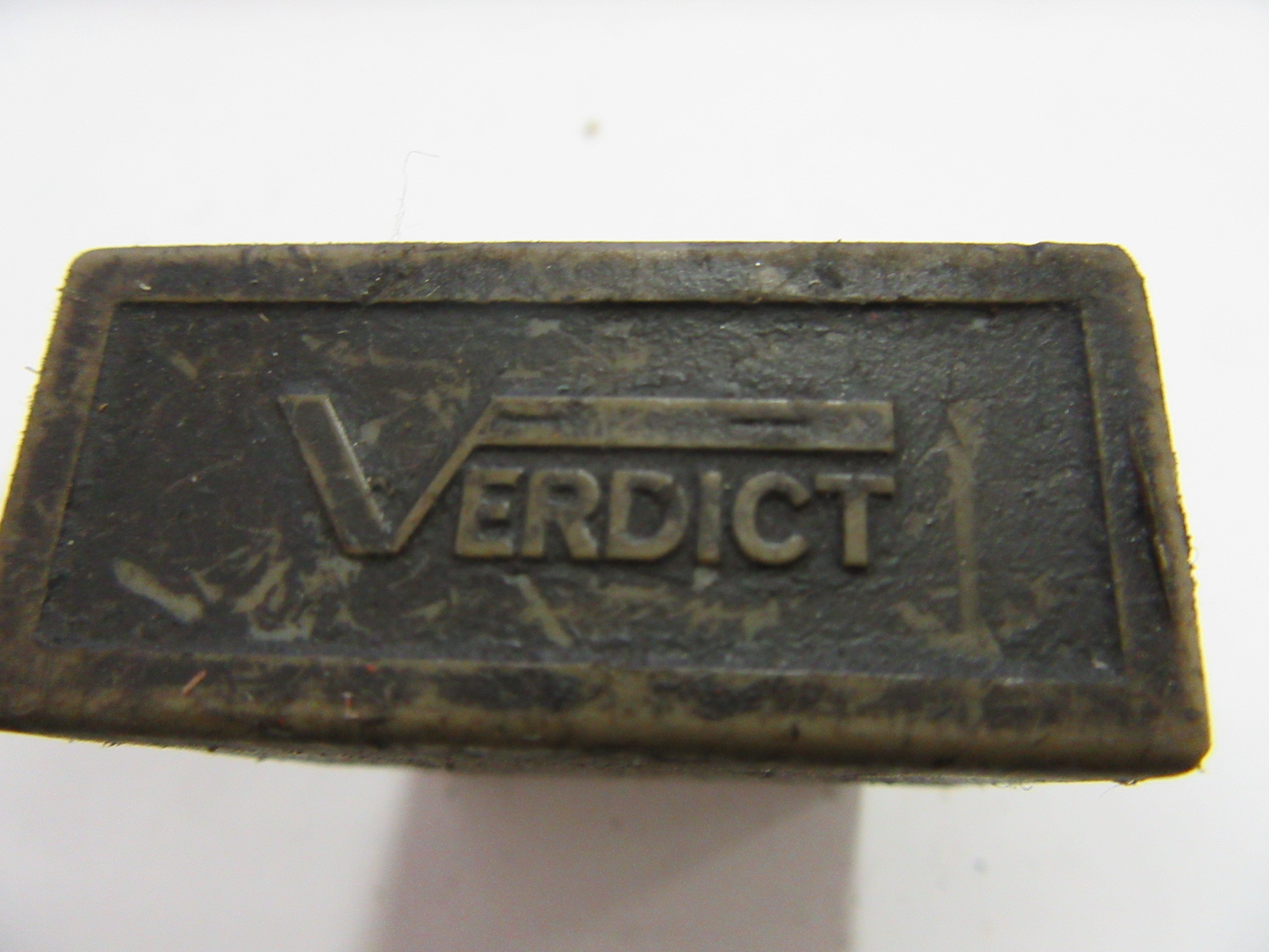 VERDICT 刻印 数字0-9