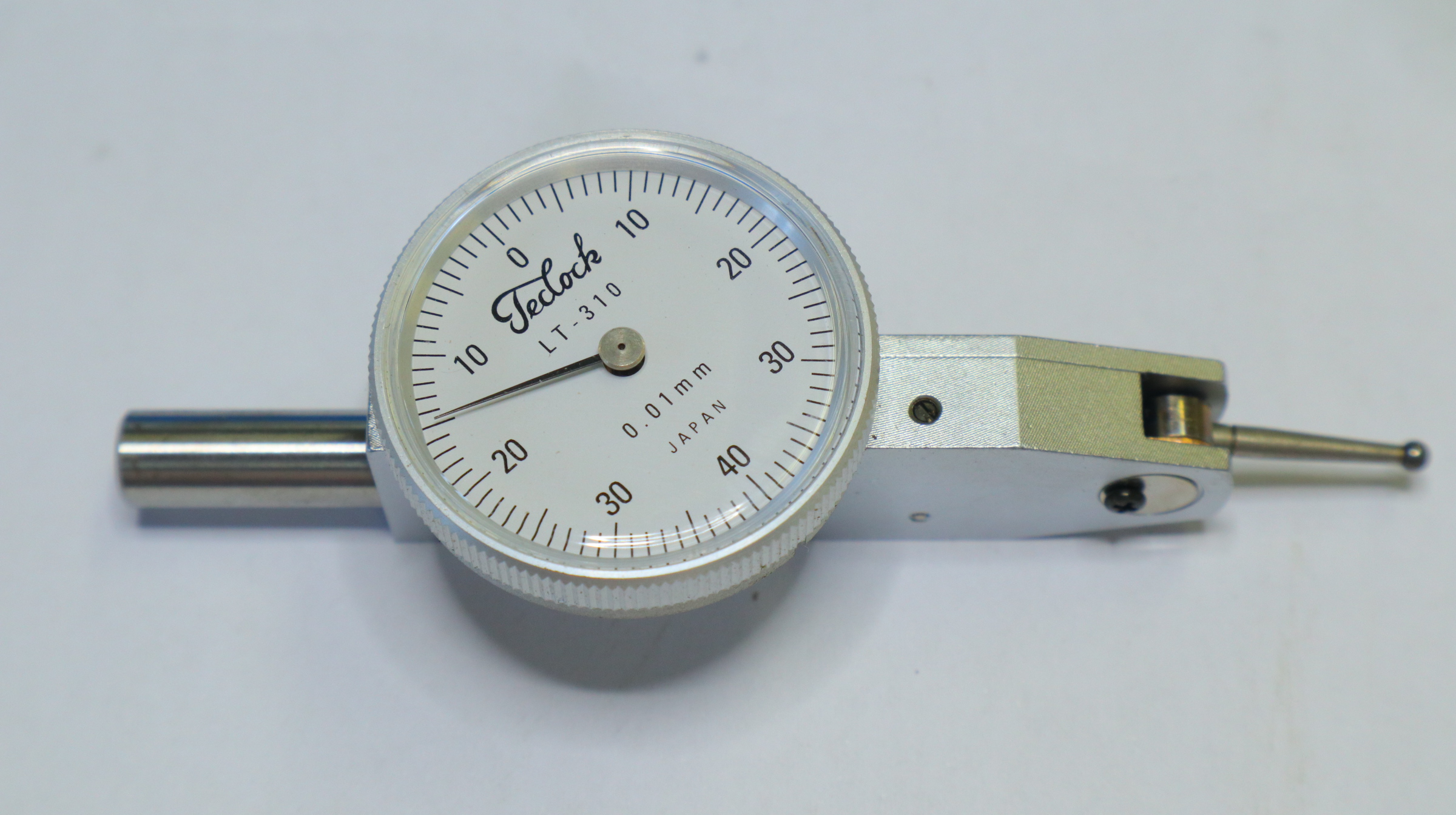 PEACOCK てこ式ダイヤルゲージ 0.8mm　0.01mm