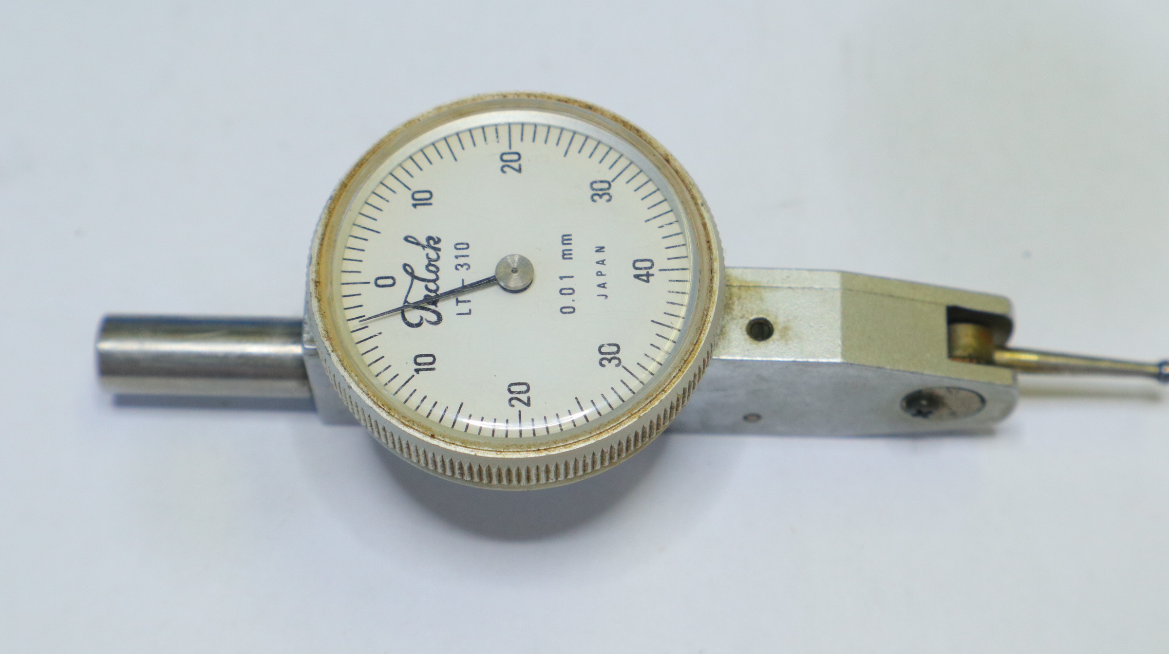 PEACOCK てこ式ダイヤルゲージ 0.8mm　0.01mm
