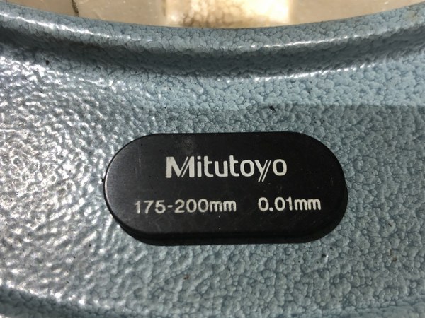 ミツトヨ/Mitutoyo 外側マイクロメーター 175～200mm