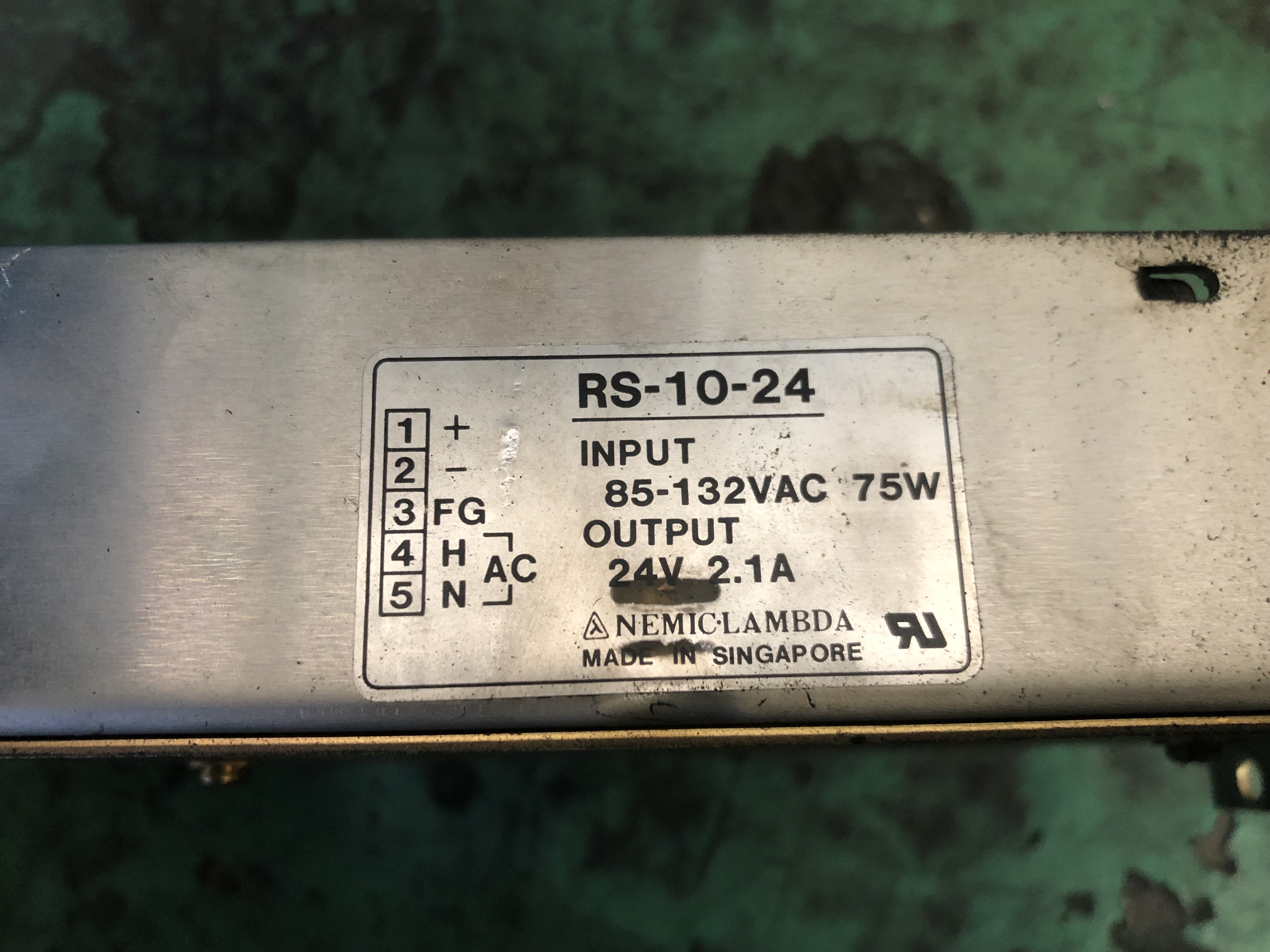 ネミックラムダ/NEMIC-LAMBDA パワーサプライ POWER SUPPLY RS-10-24