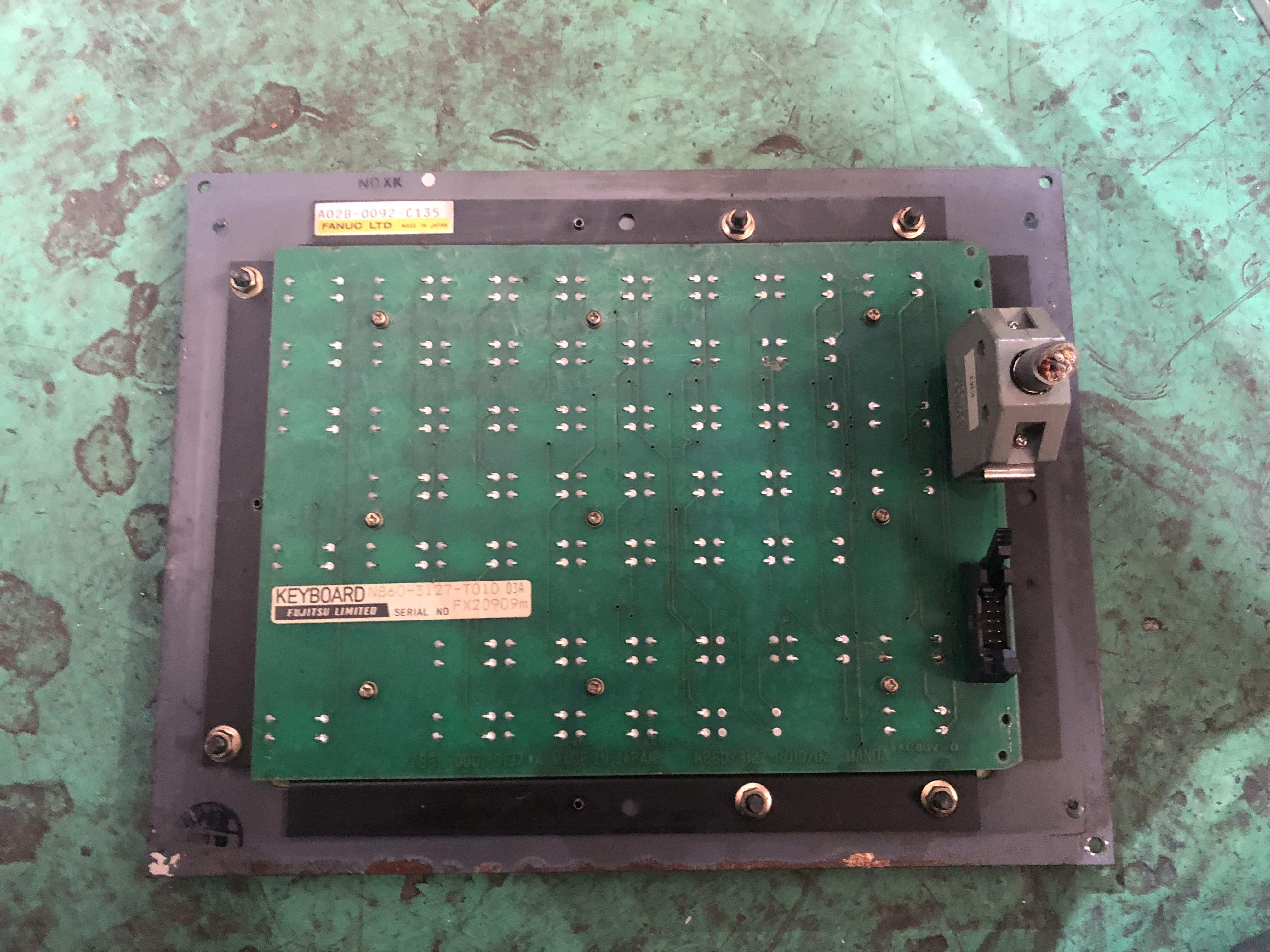 ファナック/FANUC キーパッド A02B-0092-C135