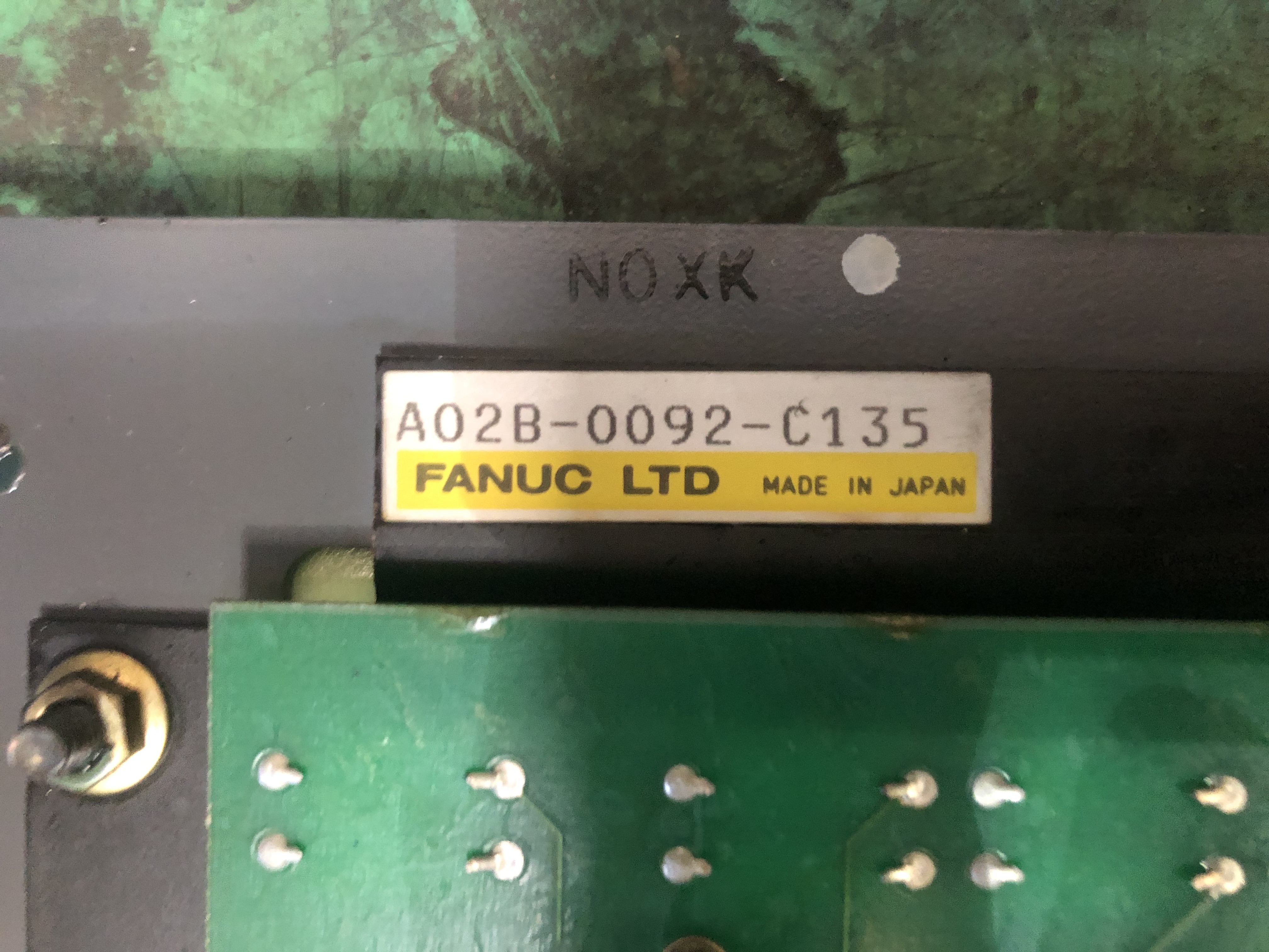 ファナック/FANUC キーパッド A02B-0092-C135