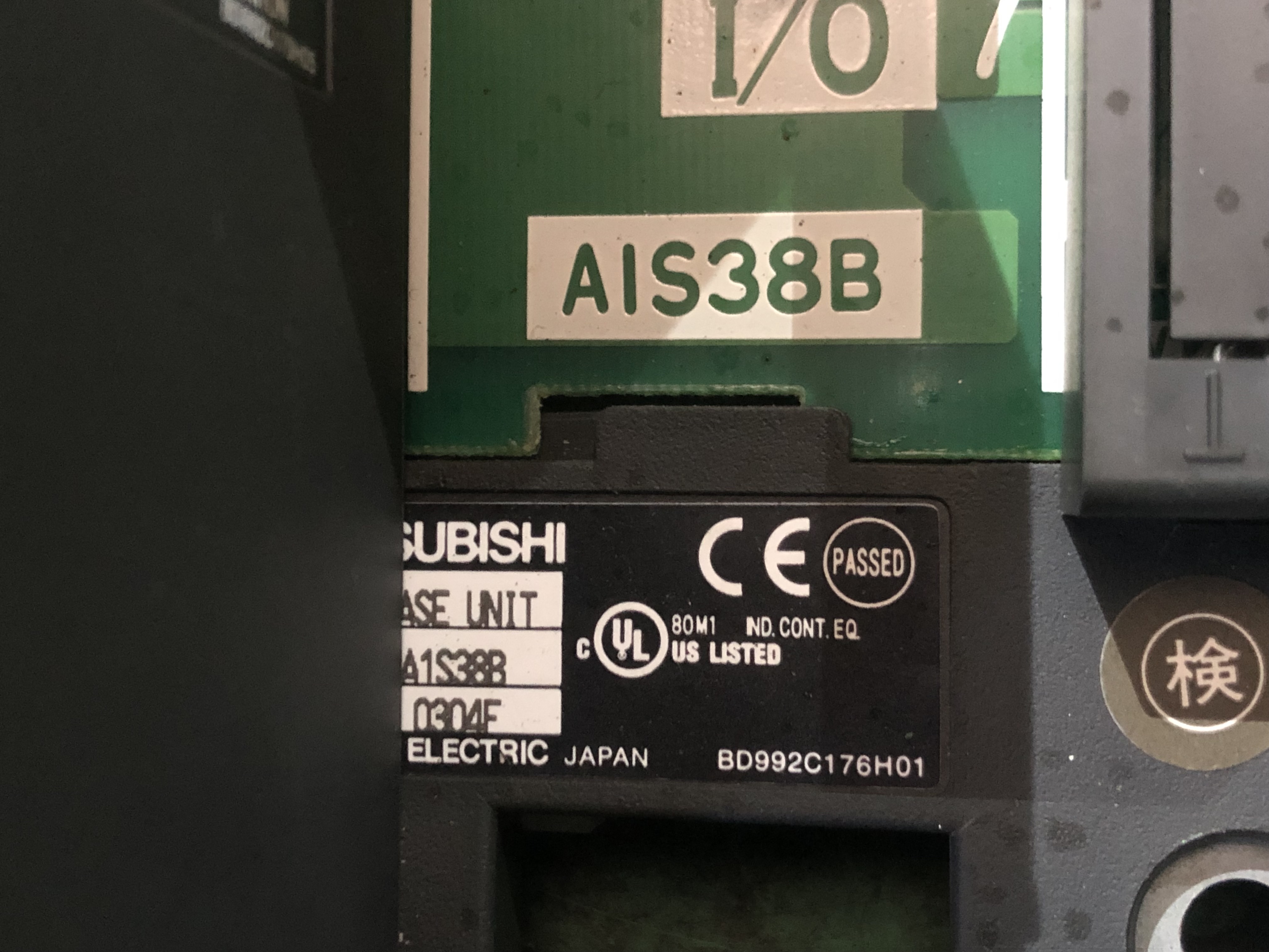 三菱電機/MITSUBISHI 電源ユニット A1S62PN/A1SHCPU/A1SX40/A1SY10