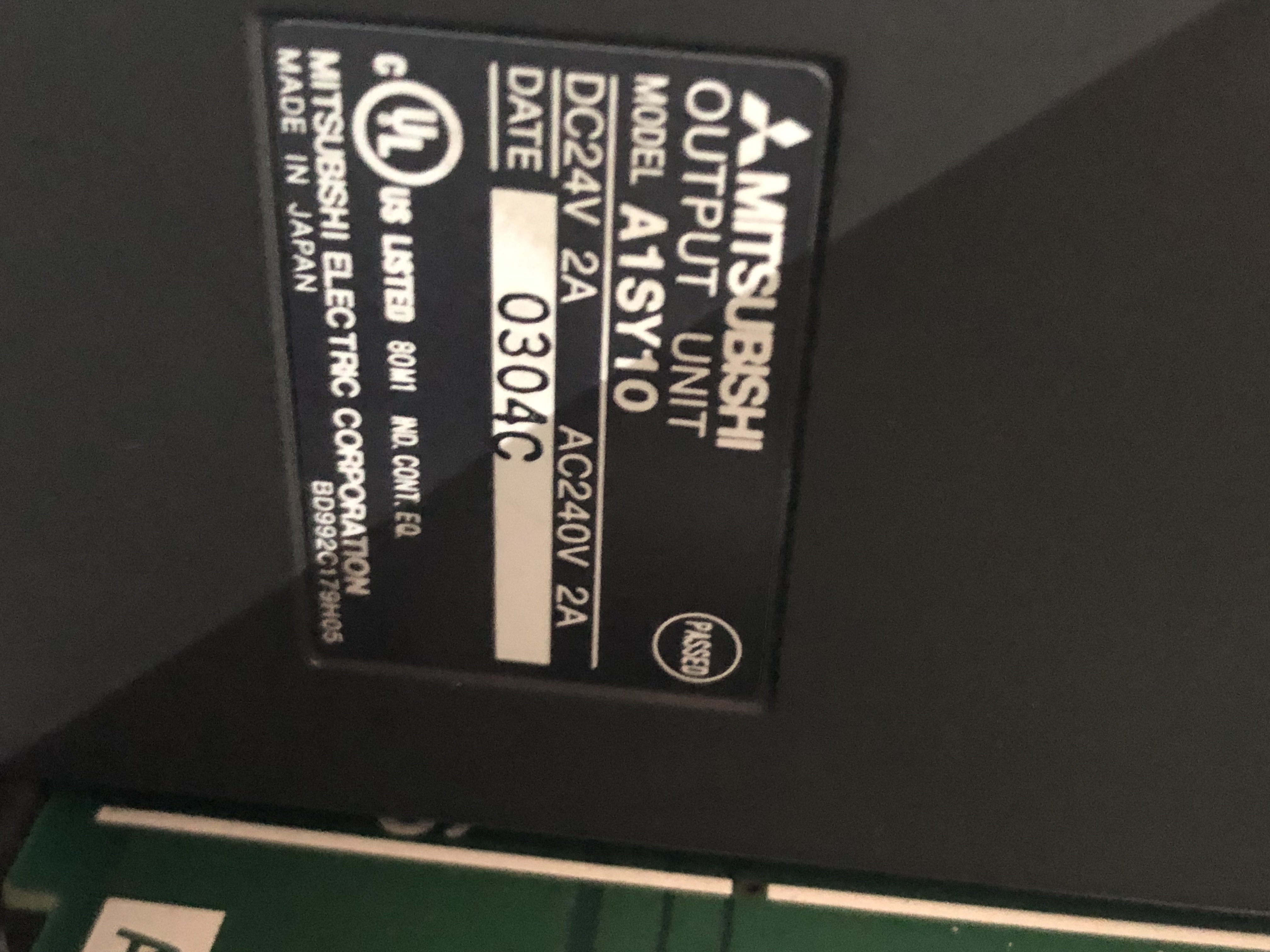 三菱電機/MITSUBISHI 電源ユニット A1S62PN/A1SHCPU/A1SX40/A1SY10