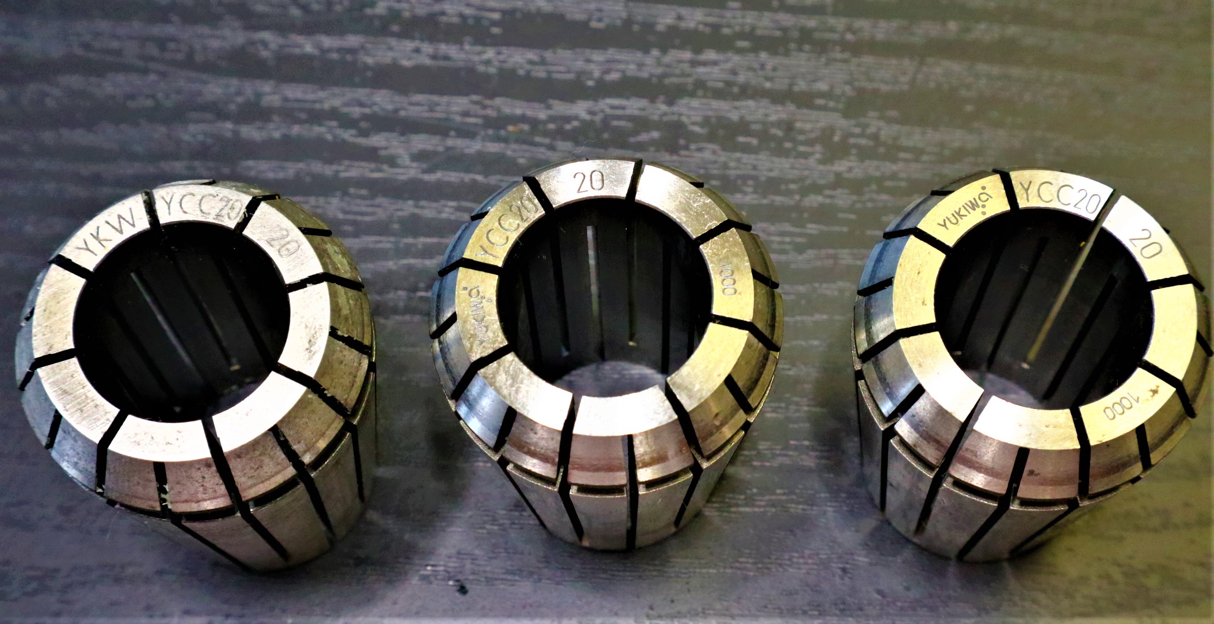 ユキワ精工 スプリングコレット ユキワ精工　スプリングコレット　YCC20 　20×3個　計3個
