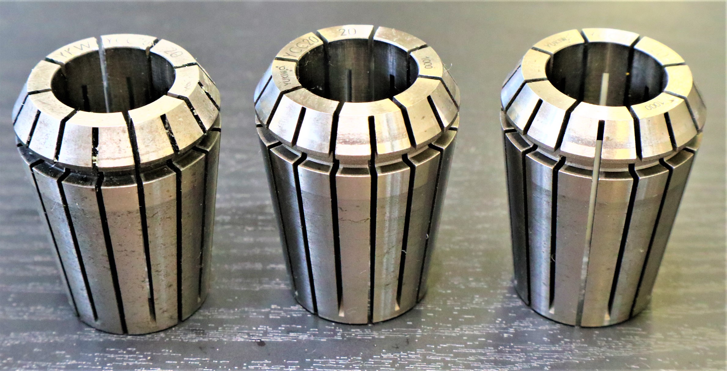 ユキワ精工 スプリングコレット ユキワ精工　スプリングコレット　YCC20 　20×3個　計3個