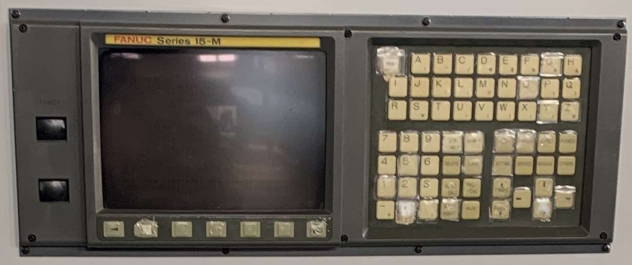 Fanuc ファナック　モニター画面 F-15MB