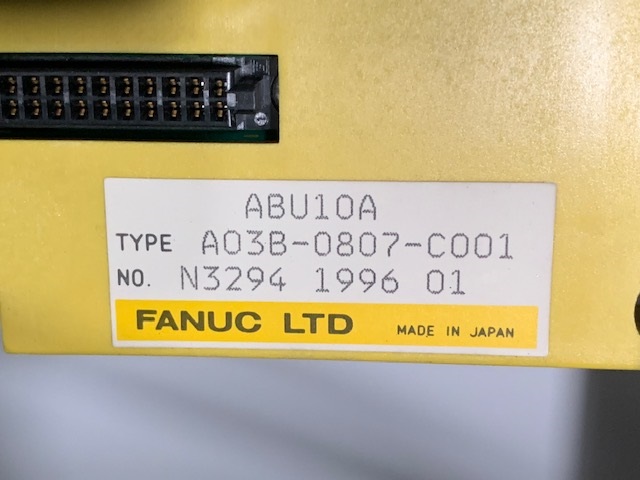 Fanuc FANUC I/O ユニット A03B-0807-C001