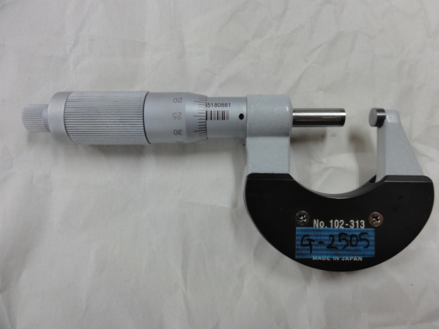 MITUTOYO｜ミツトヨ 外側マイクロメーター M325-25AA