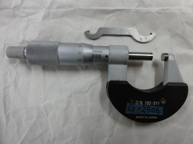 MITUTOYO｜ミツトヨ 外側マイクロメーター M320-25AA