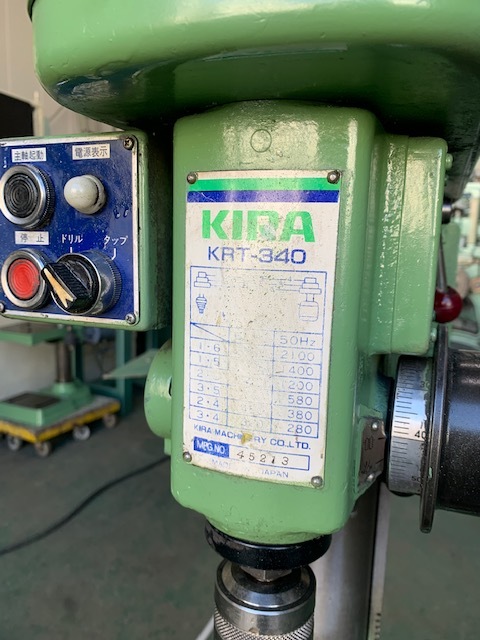 キラ タッピング盤 KRT340