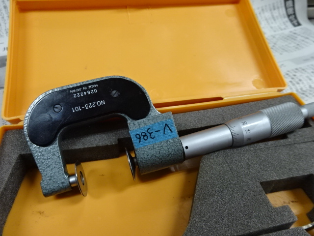 MITUTOYO｜ミツトヨ カウント歯厚マイクロメーター GMA-25K