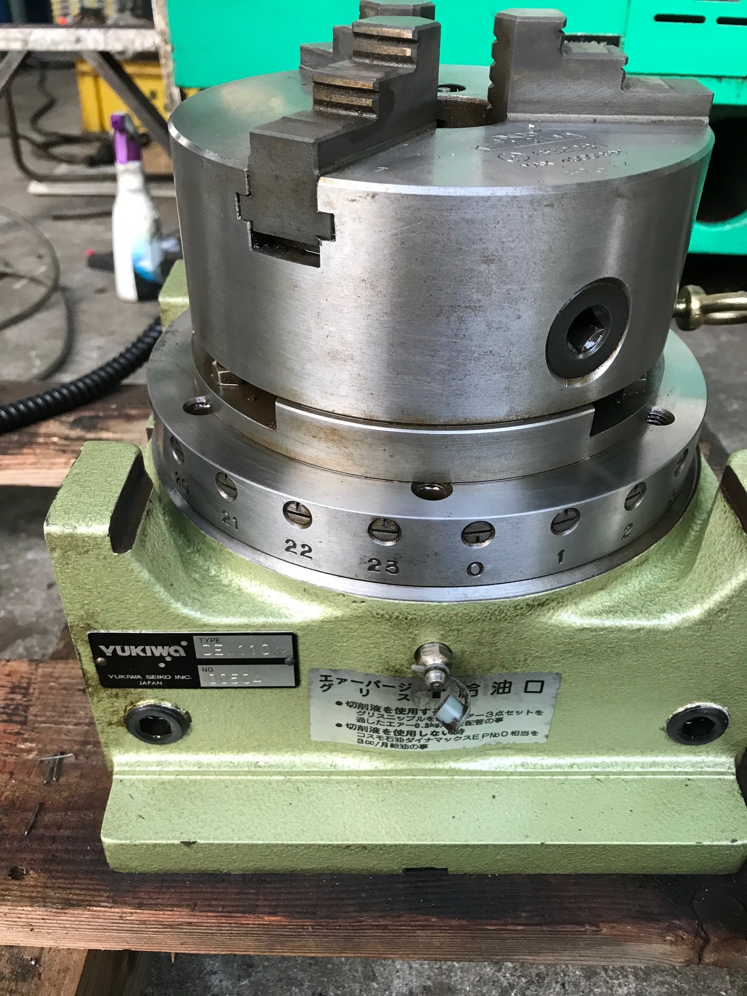ユキワ精工,YUKIWA, 電動割り出し機 DEW110
