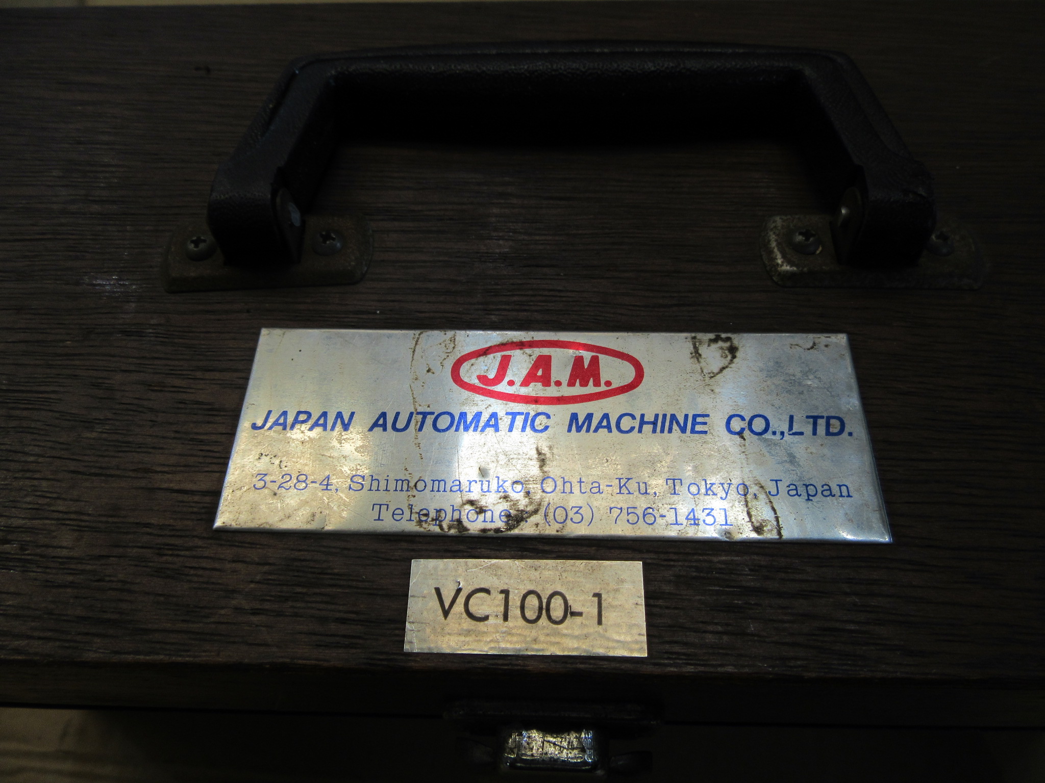JAM/日本オートマチックマシン 精密バイス VC100-1
