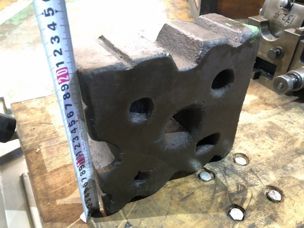 不明 ハチノス 金床 アンビル 200x210mm