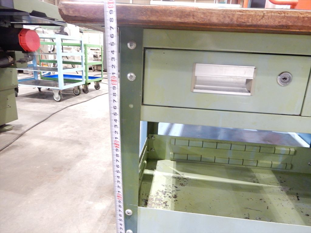  ツールワゴン 750×500×900mm　タイヤ付　鍵なし