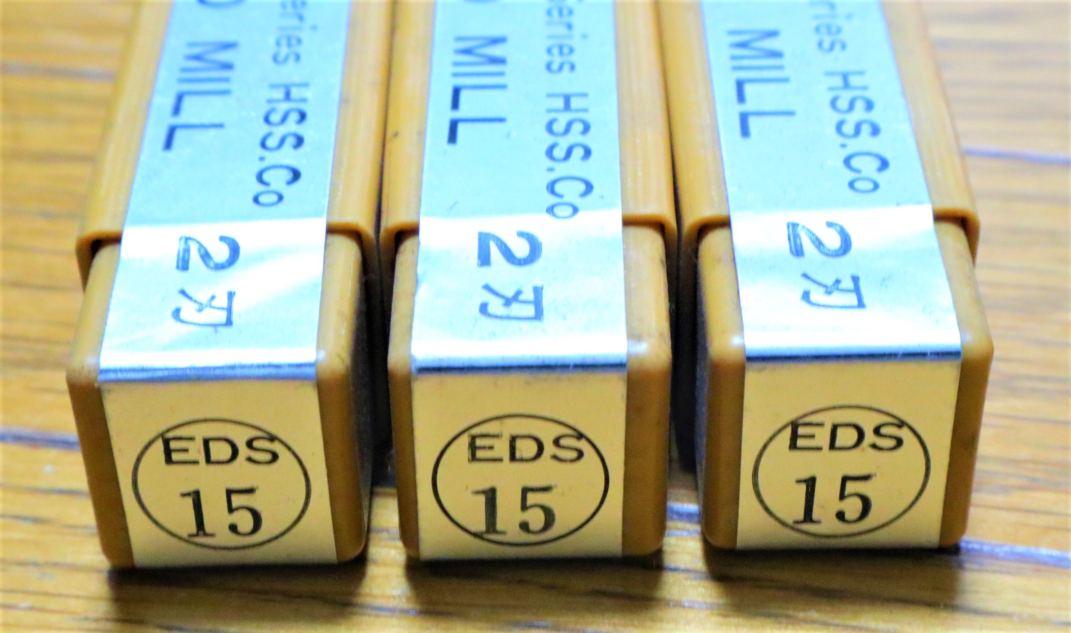 OSG エンドミル OSG エンドミル　2枚刃　EDS 15　未使用　3個