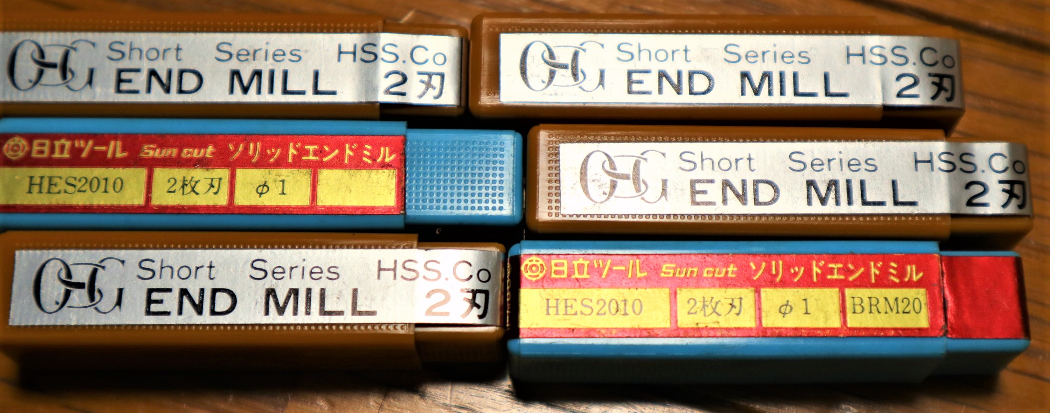 OSG　日立ツール エンドミル 2枚刃　1　EDS 　　6個