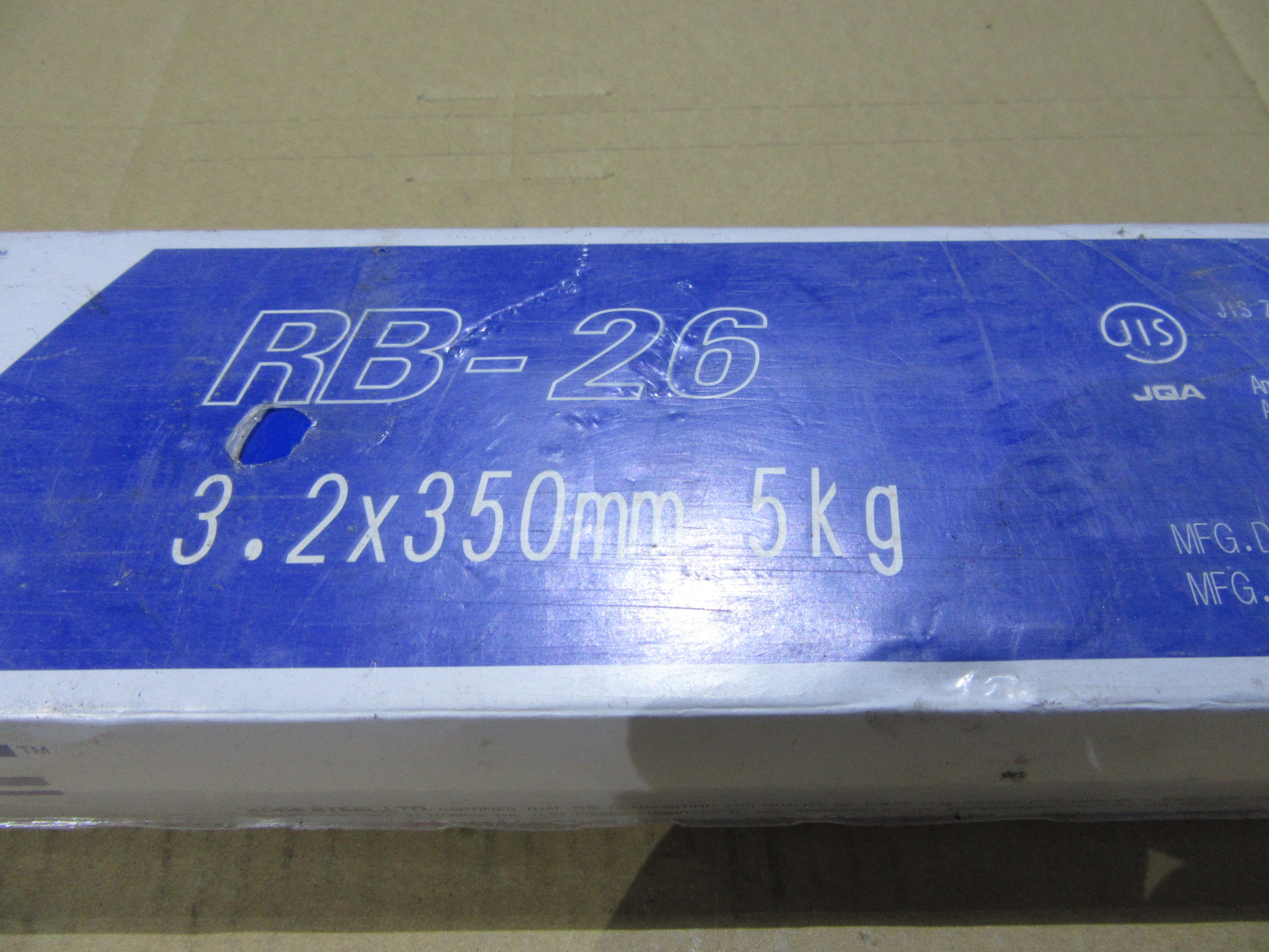 KOBELCO FAMILIARC 溶接棒ゼロード RB-26(3.2φ×350mm)