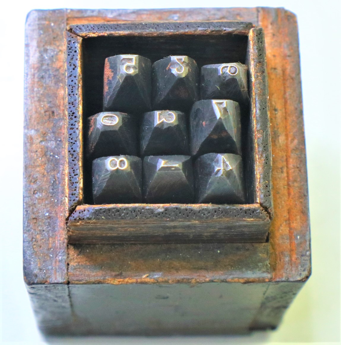  刻印セット 0～8　2.5mm