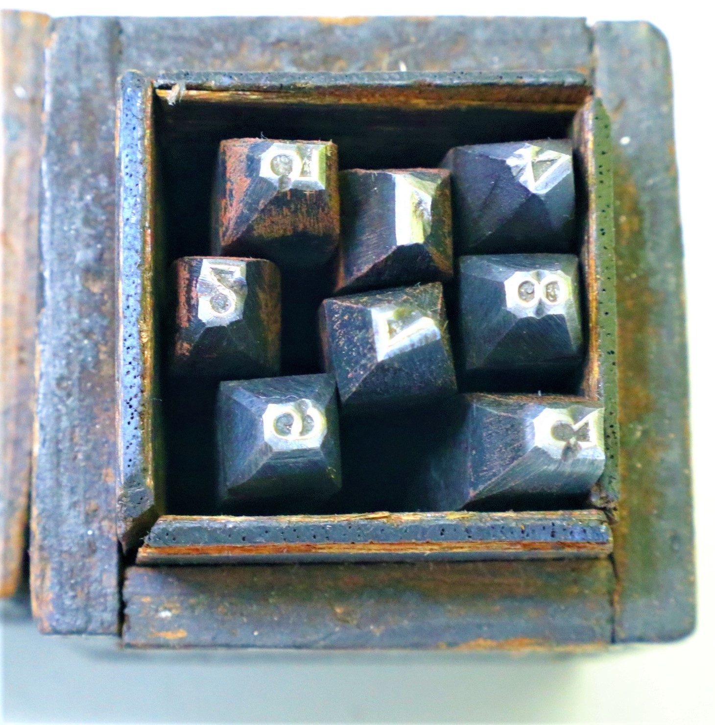  刻印セット 刻印セット　1～8　5mm