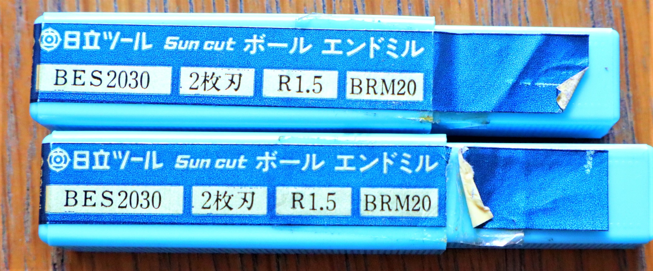日立ツール エンドミル 2枚刃　R1.5　BRM20 未使用