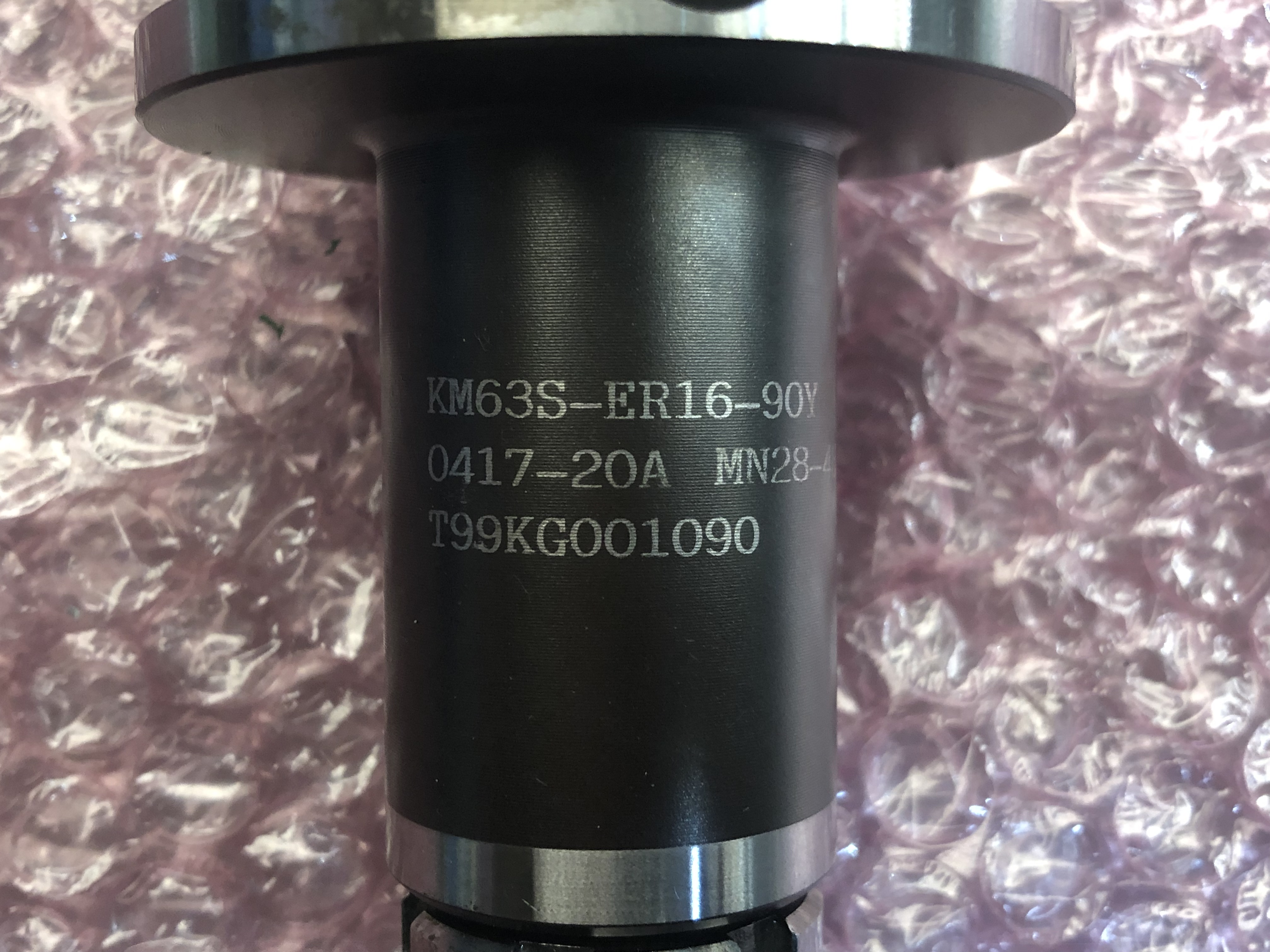 黒田精工/KURODA コレットホルダー KM63S-ER16-90Y(MN28-48)