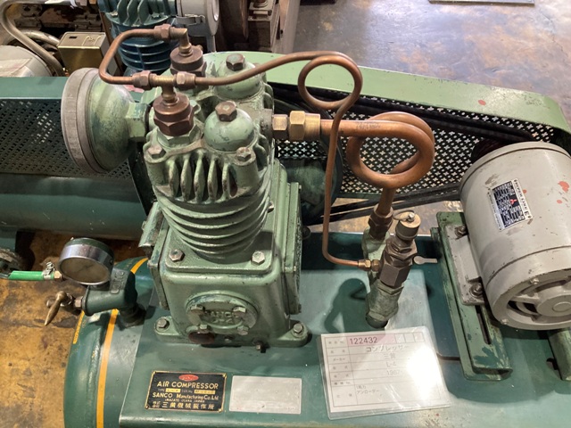 三黄機械製作所 0.75kWエアーコンプレッサー L-4
