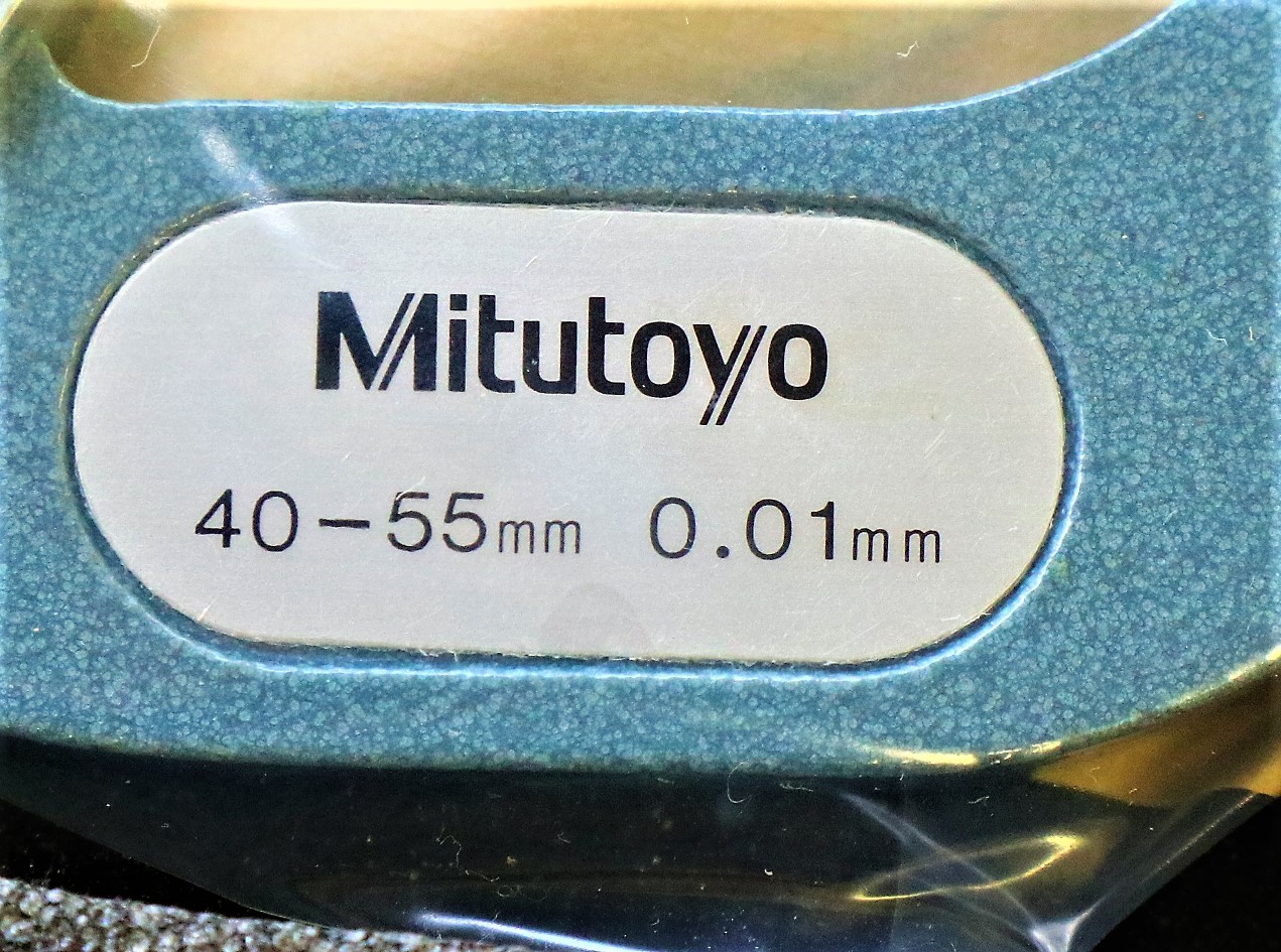 ミツトヨ V溝マイクロメータ 40-55mm　0.01mm