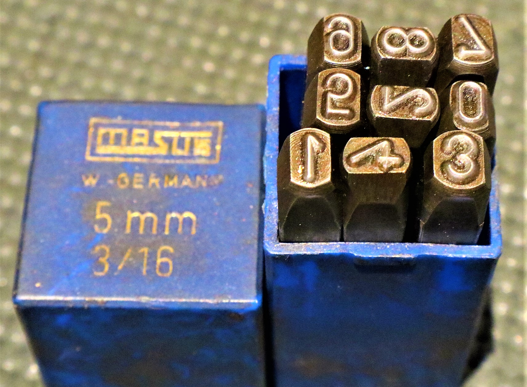 MASUS 刻印 5mm　0-8