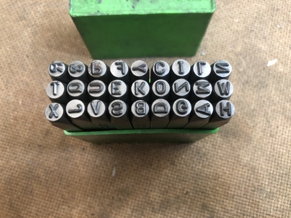スイスSTEMPA 刻印セット 刻印  英字A-Z(3mm）