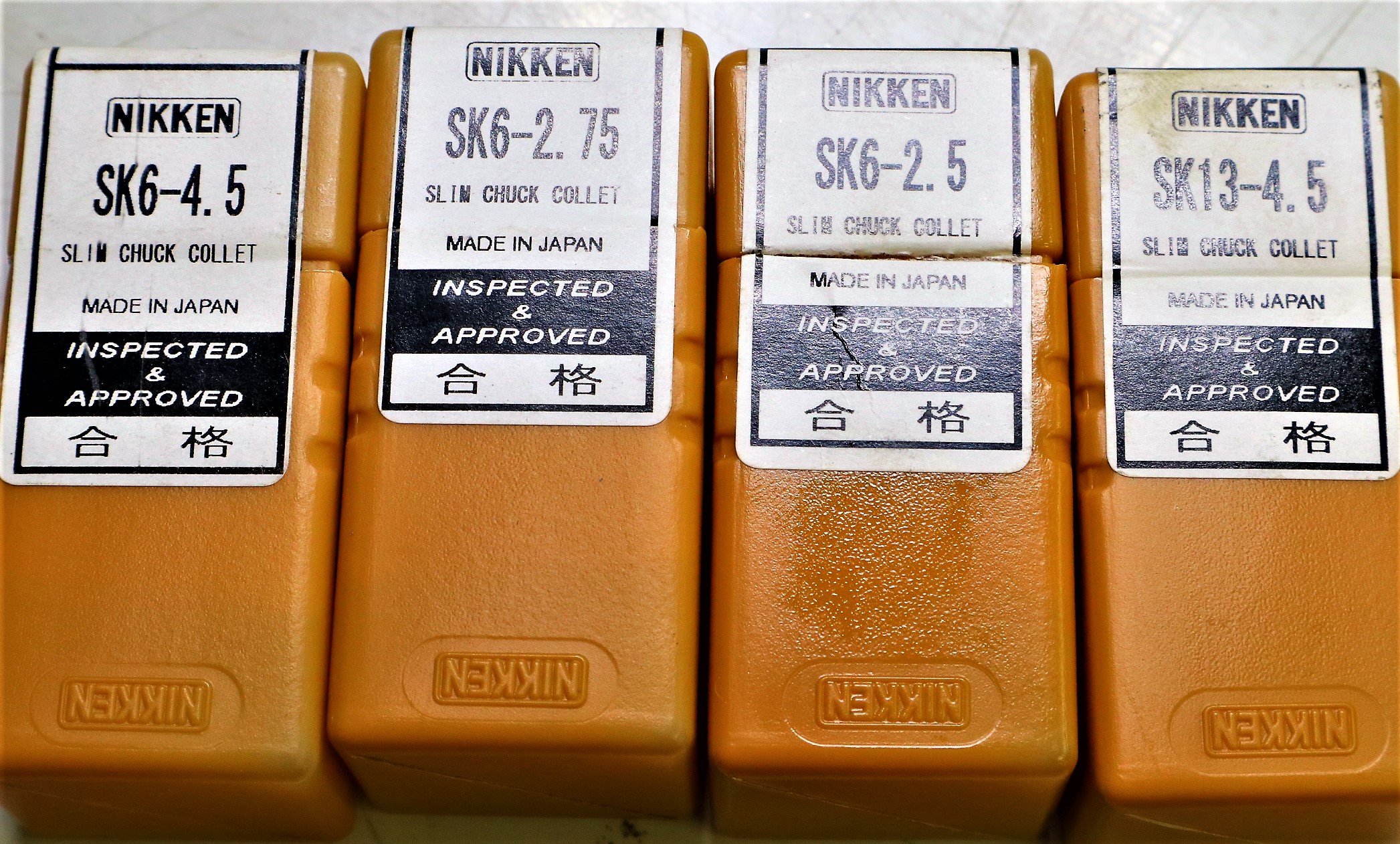 日研,NIKKEN, スリムチャックコレット 4個　未使用