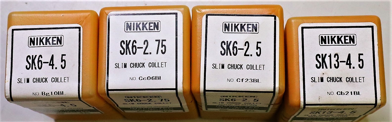 日研,NIKKEN, スリムチャックコレット 4個　未使用