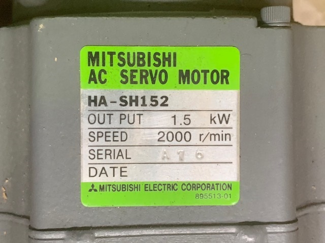 三菱/MITSUBISHI AC サーボモーター HA-SH152