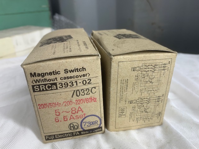 富士電機 マグネットスイッチ SRCa3931-02　5～8A