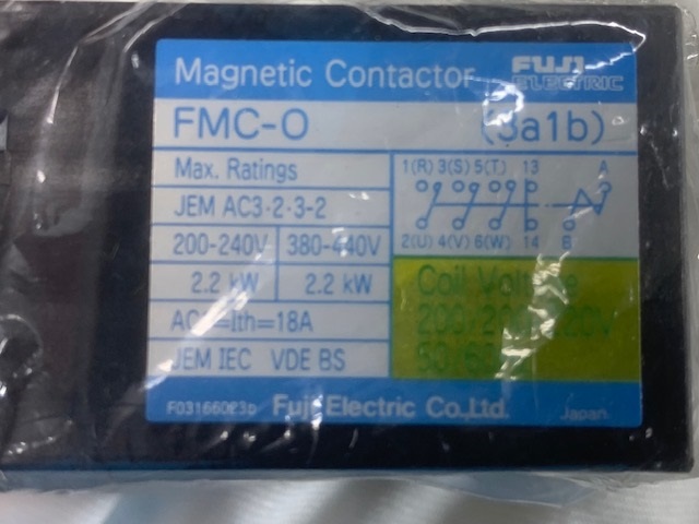 富士電機 マグネチックコンダクタ FMC-O （3a1b）