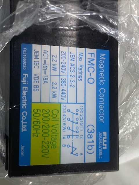 富士電機 マグネチックコンダクタ FMC-O （3a1b）