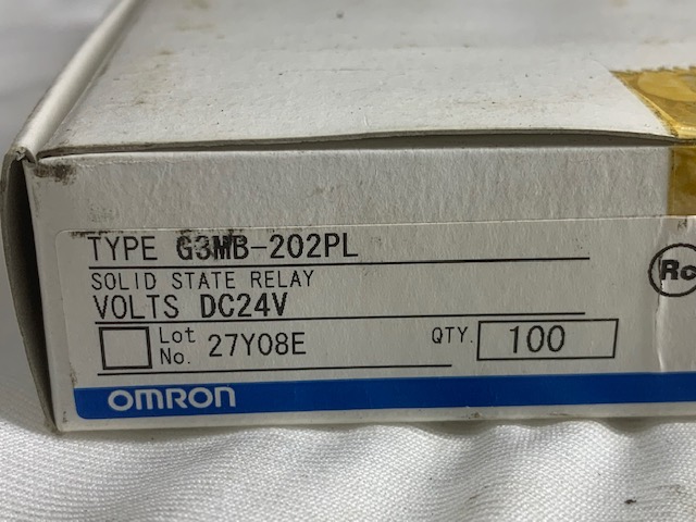 オムロン/OMRON ソリッドステートリレー G3MB-202PL　　DC24v