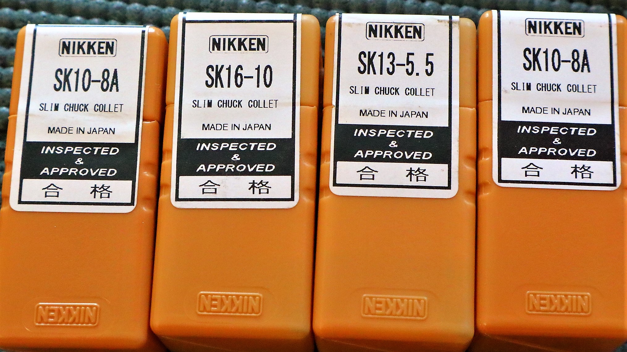 日研,NIKKEN, スリムチャックコレット 4個　未使用