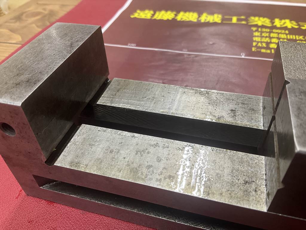  精密バイス 口巾62mm　口巾高さ30mm　開き80mm