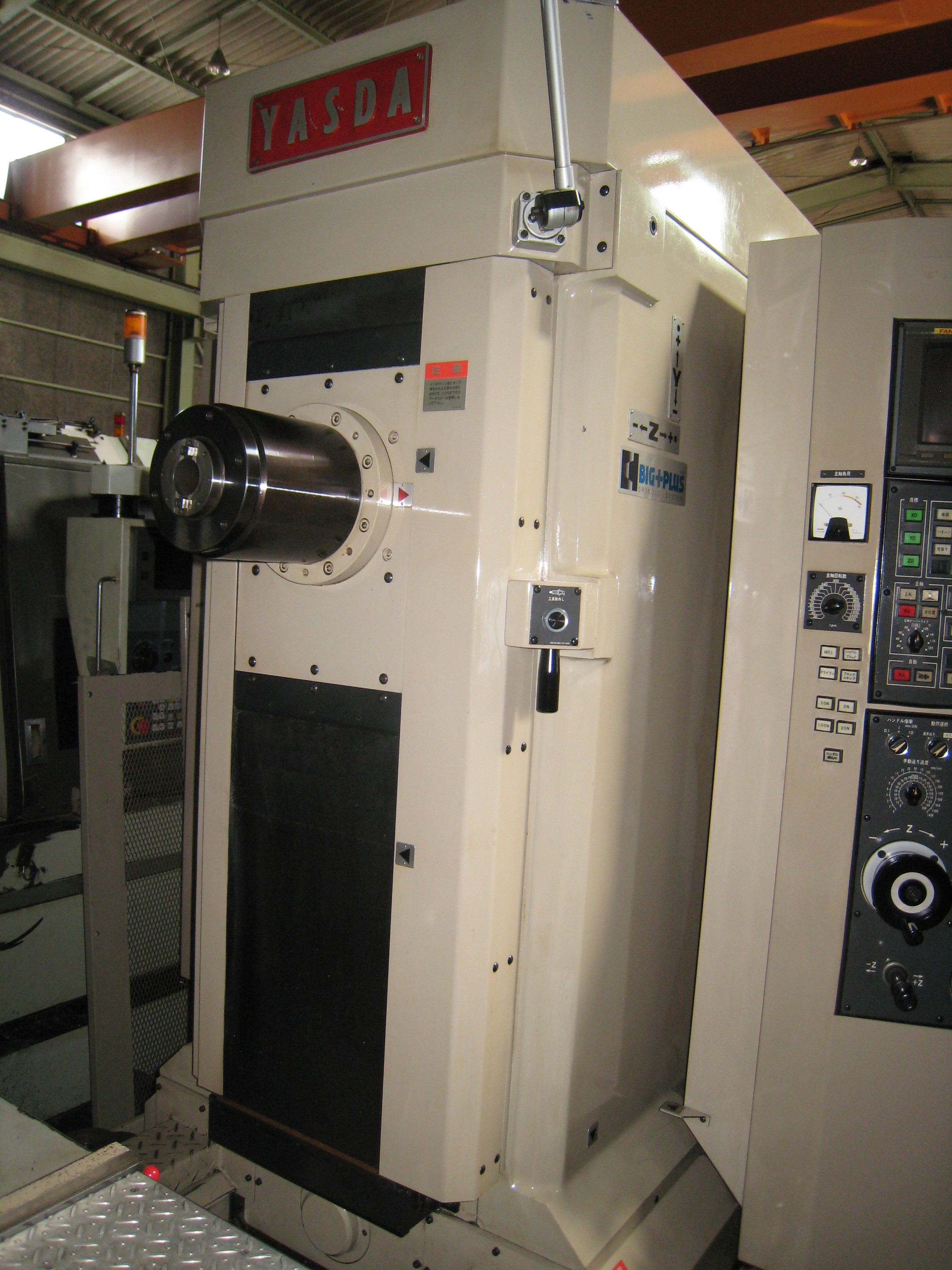 安田 NC横フライス盤 YBM-55Jジグマスター