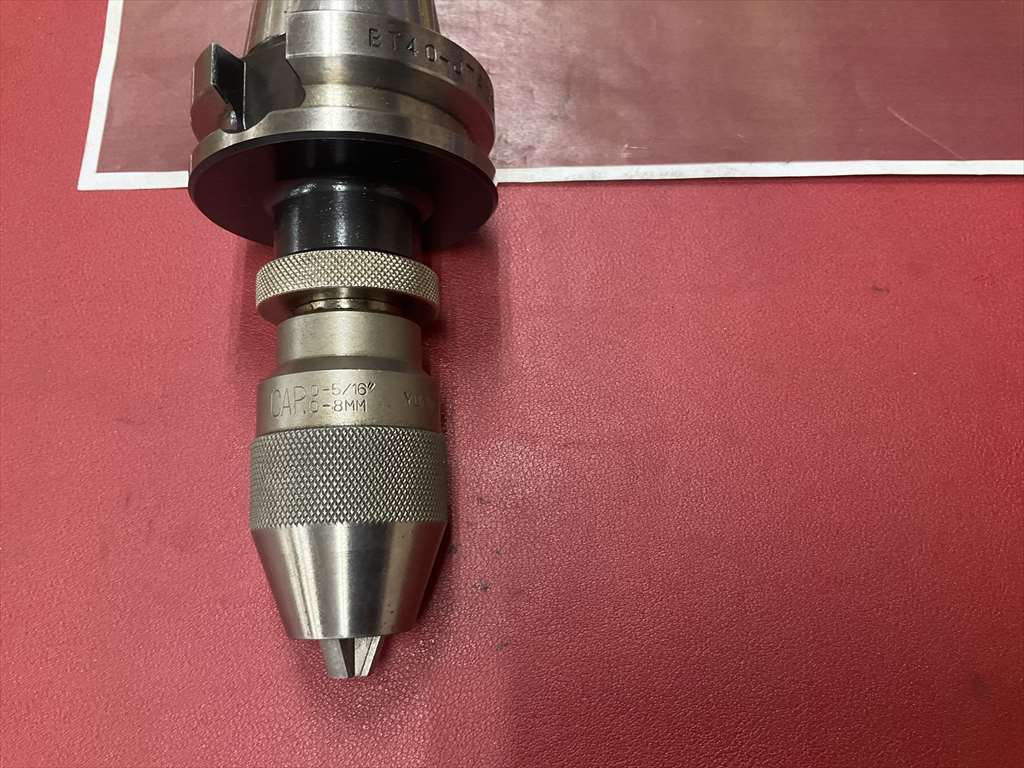 ユキワ精工 ドリルチャック BT40-JTA2S-45　CAP0-5/16″　0-8MM