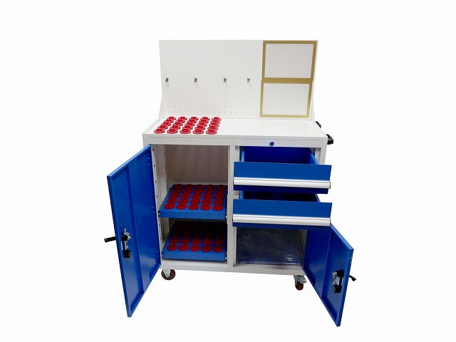 テクノフロンティア 工具作業台車 DYC-303-3A【新品】