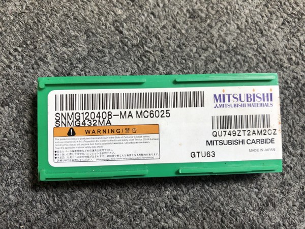三菱/MITSUBISHI チップ SNMG120408-MA MC6025