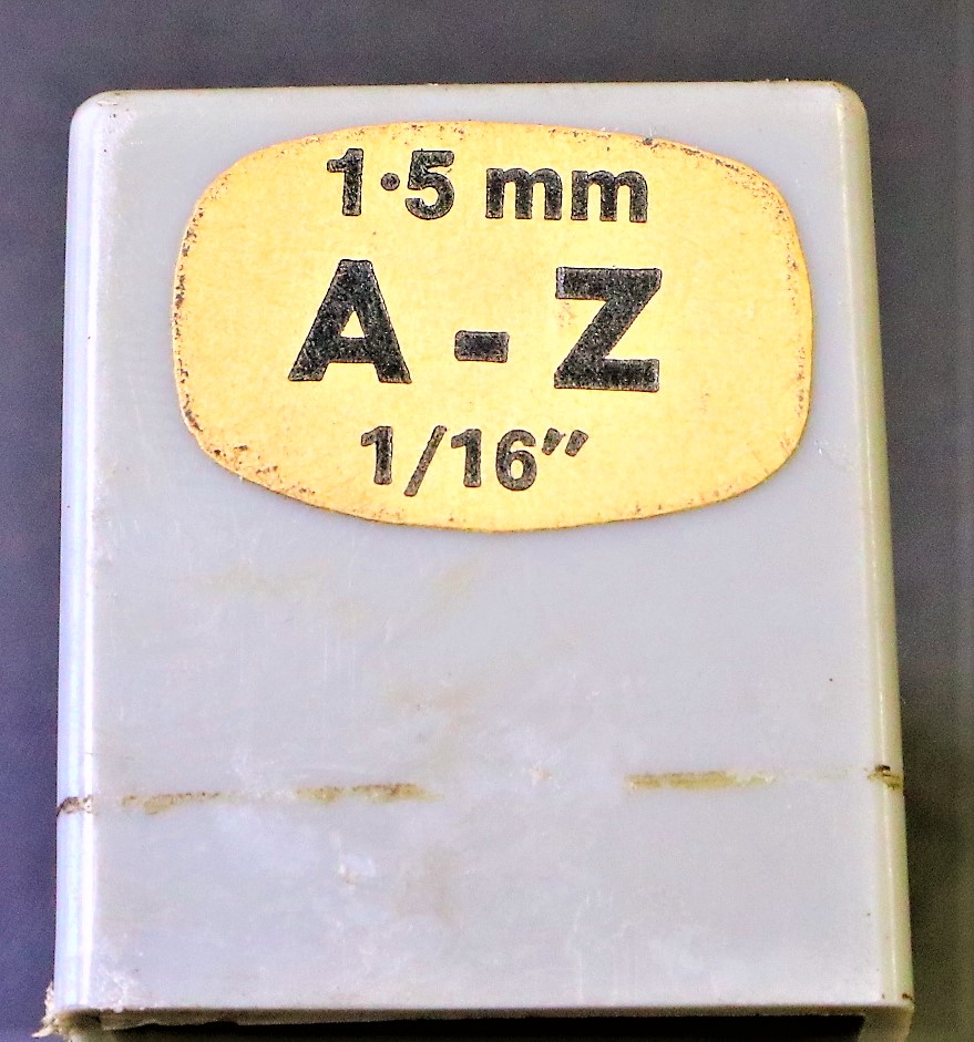  刻印セット A-Z　&　1.5mm