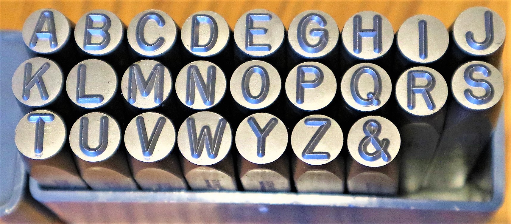 STEMPA 刻印セット A-E.G-W.Y-Z 6mm