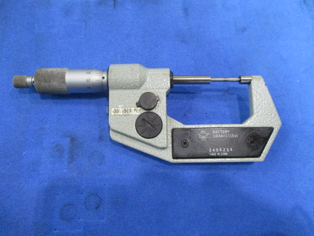 MITUTOYO｜ミツトヨ デジタルスプラインマイクロメーター SPM-25DM